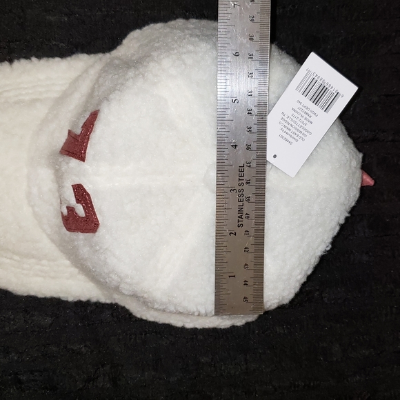 Adjustable Girls Faux Wool Fuzzy Baseball Cap Hat - Picture 11 of 13